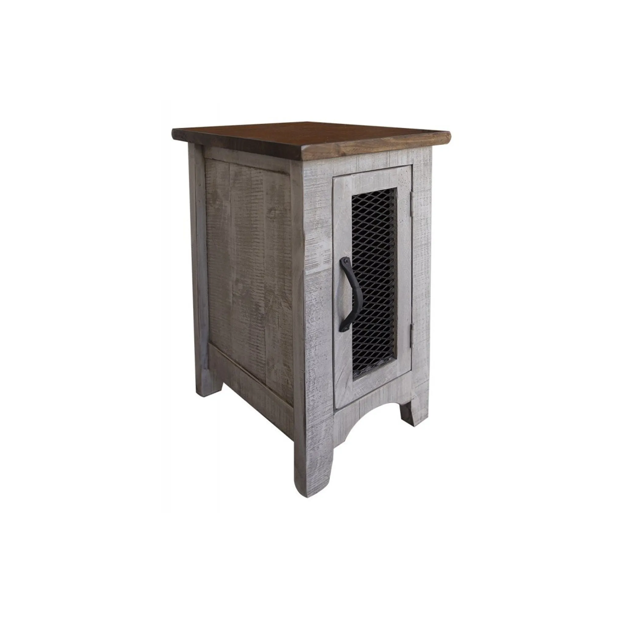 Greenview Modern Farmhouse Living Room Table Set - Gray