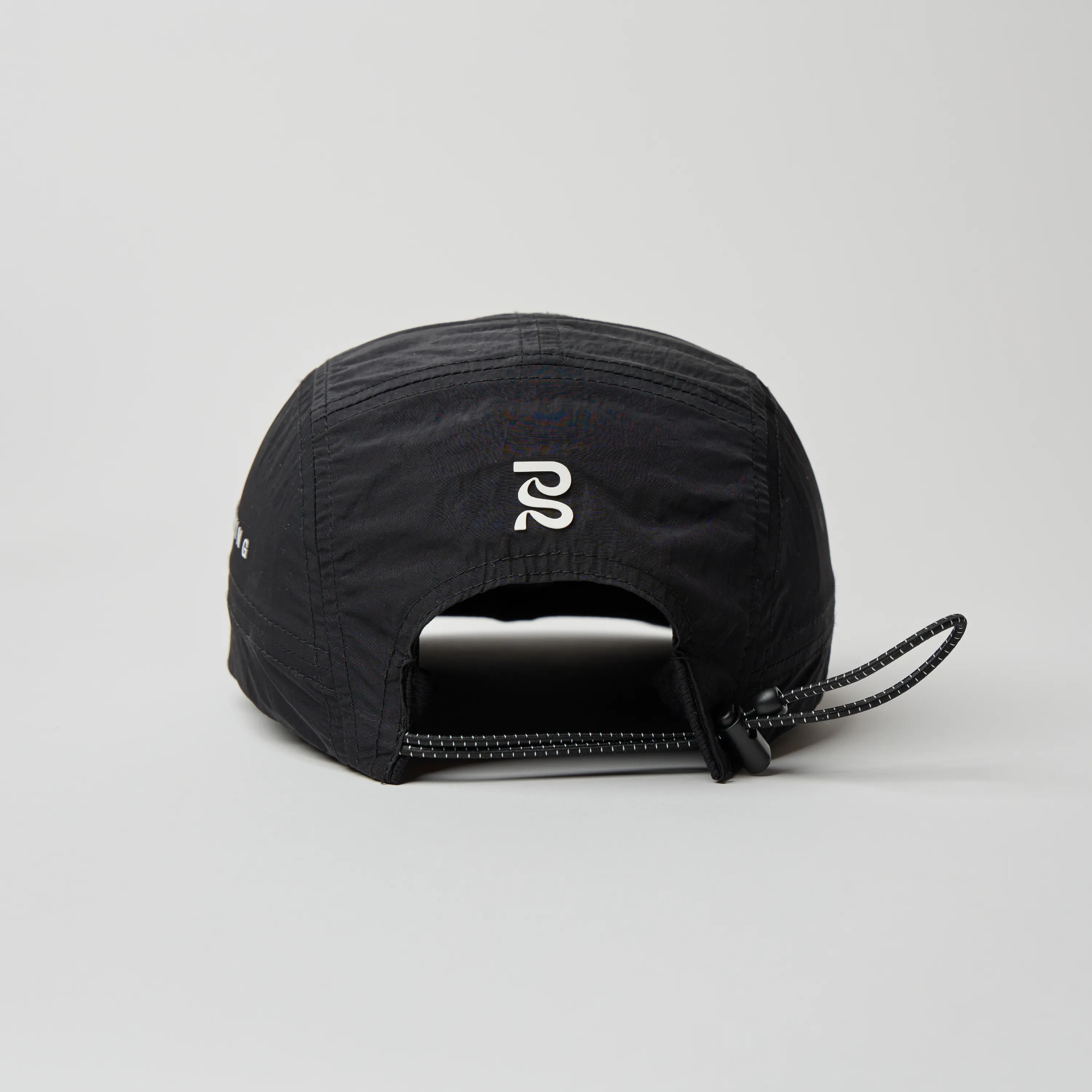Current Runners Black Running Hat in Japanese Nylon