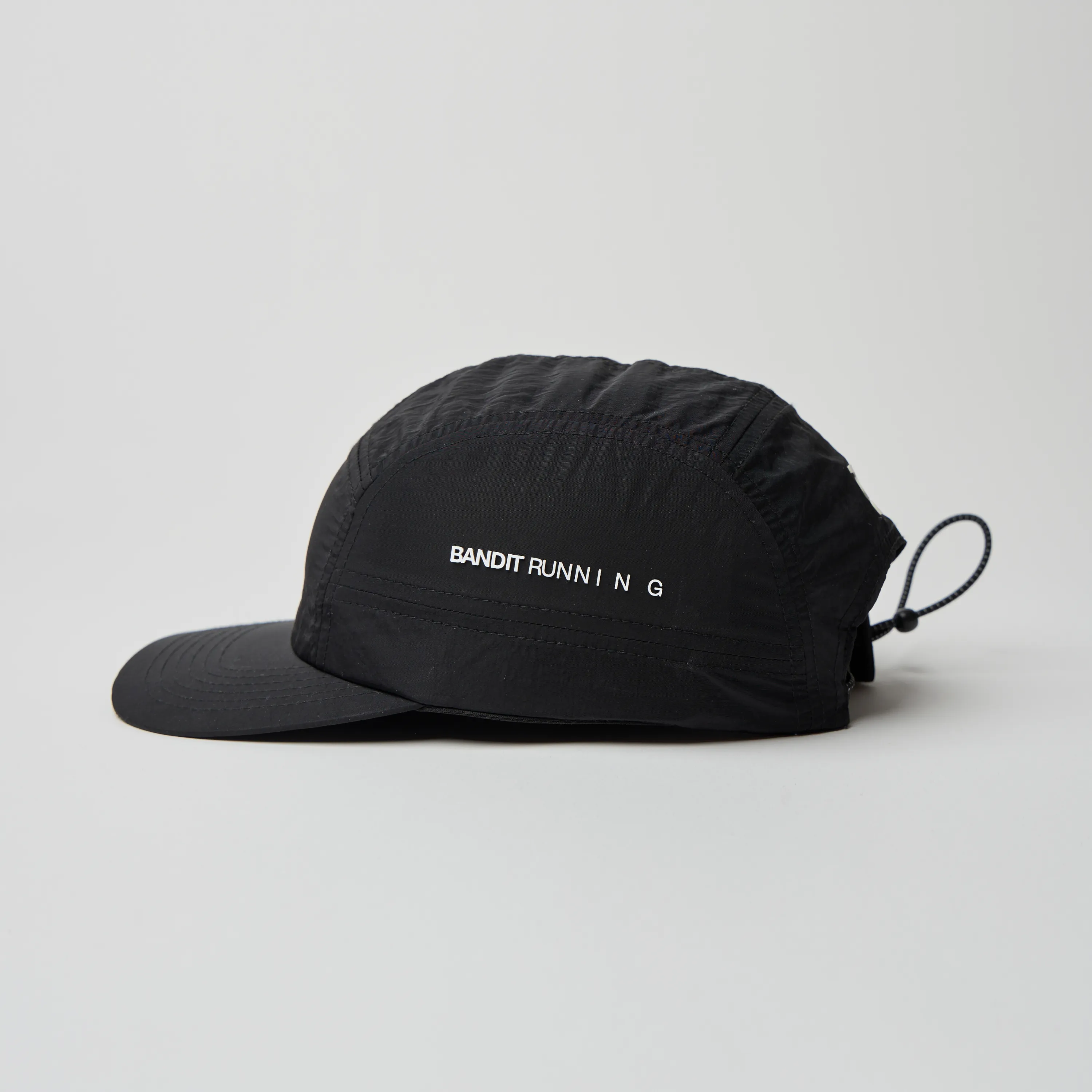 Current Runners Black Running Hat in Japanese Nylon