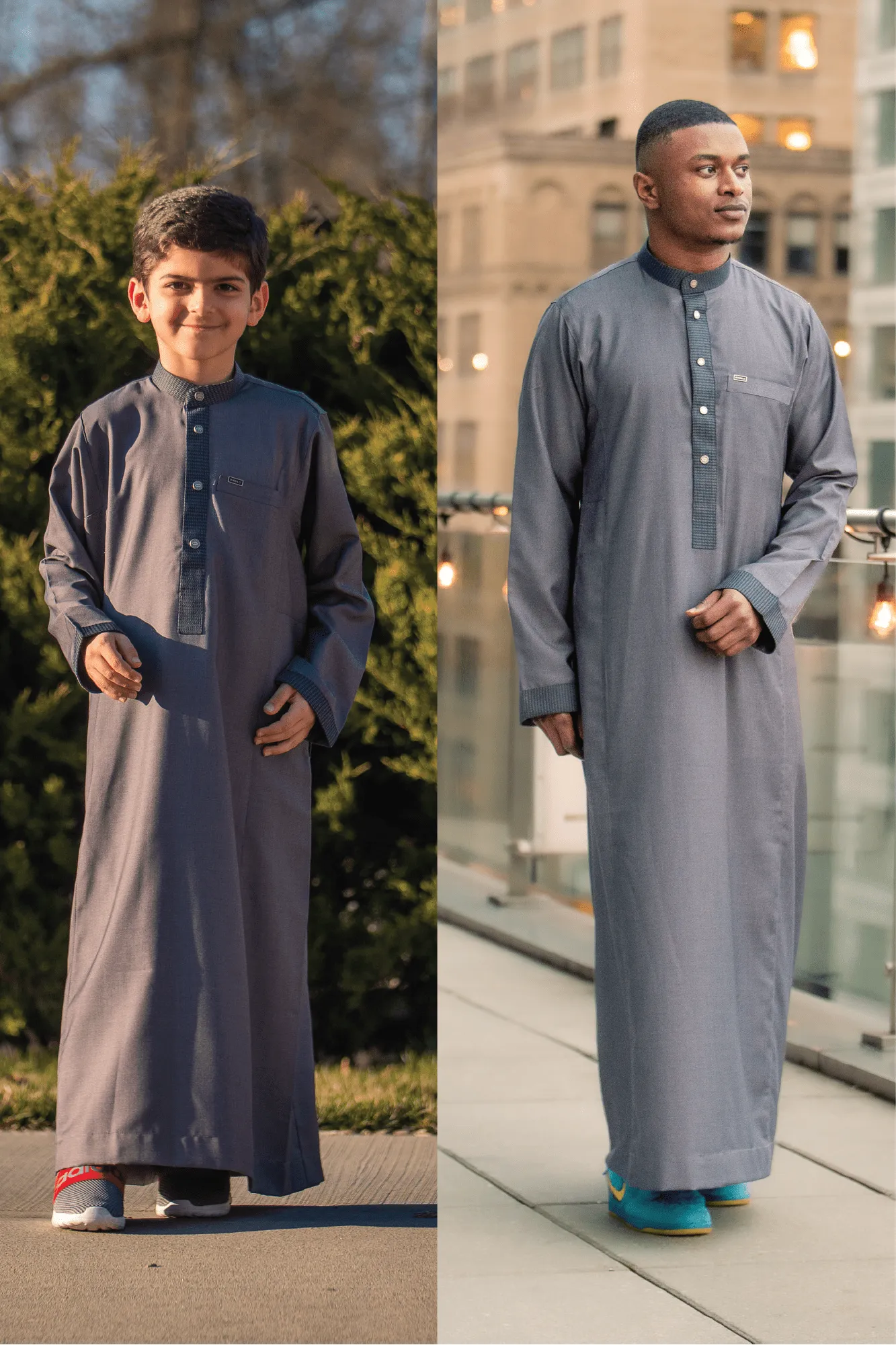 KIDS THOBE 500 GRAY (Father & Son)