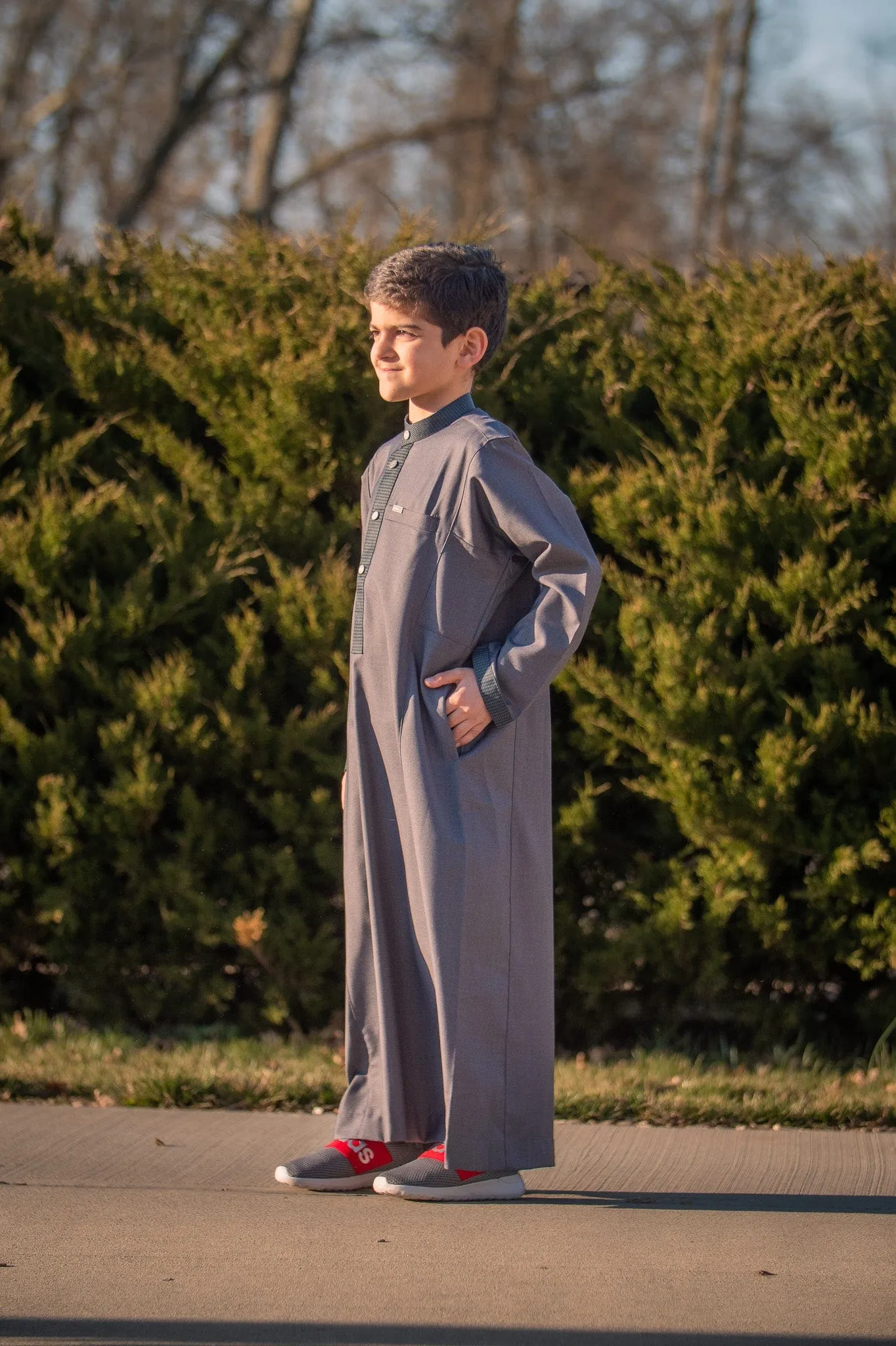 KIDS THOBE 500 GRAY (Father & Son)