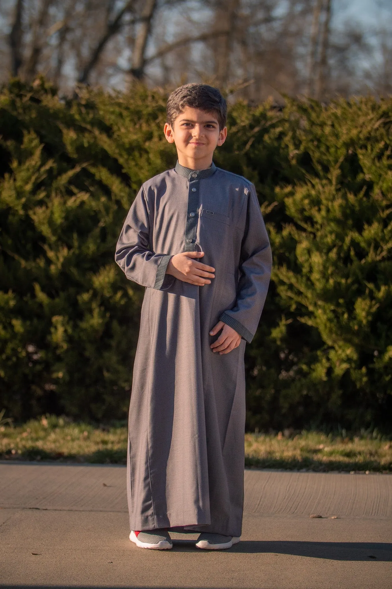 KIDS THOBE 500 GRAY (Father & Son)