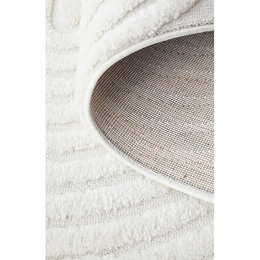 Lola Carl White Rug