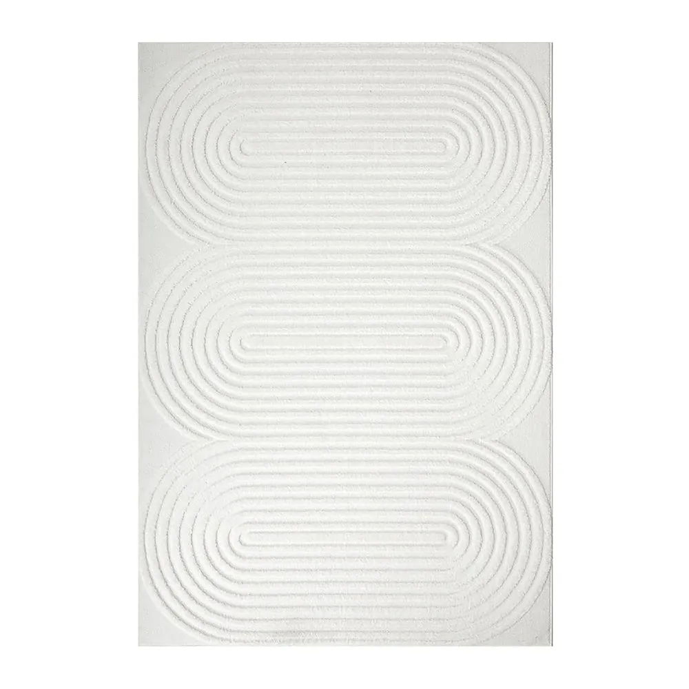 Lola Carl White Rug