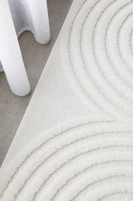 Lola Carl White Rug