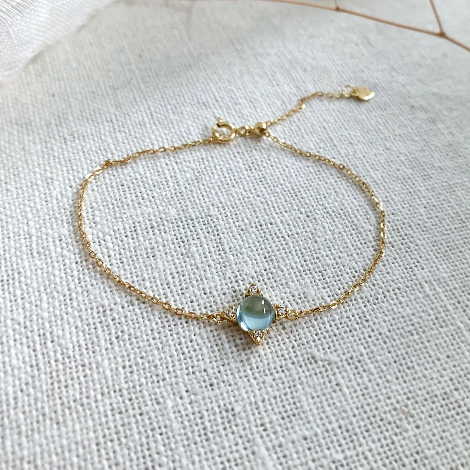 Lyra Blue Sky Topaz Bracelet