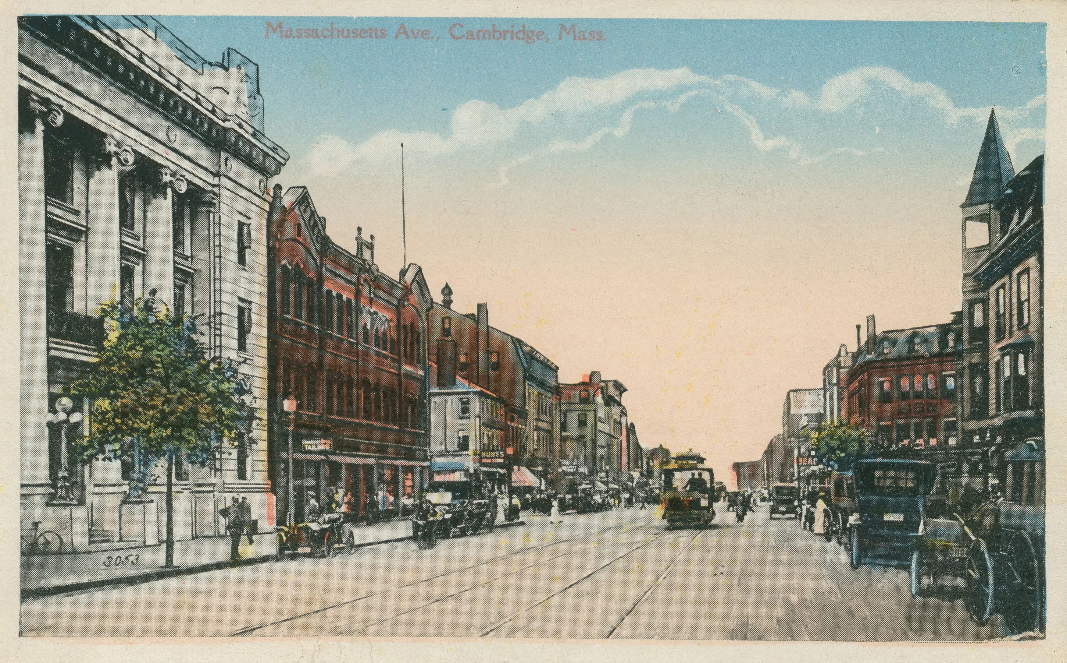Massachusetts Avenue in Cambridge