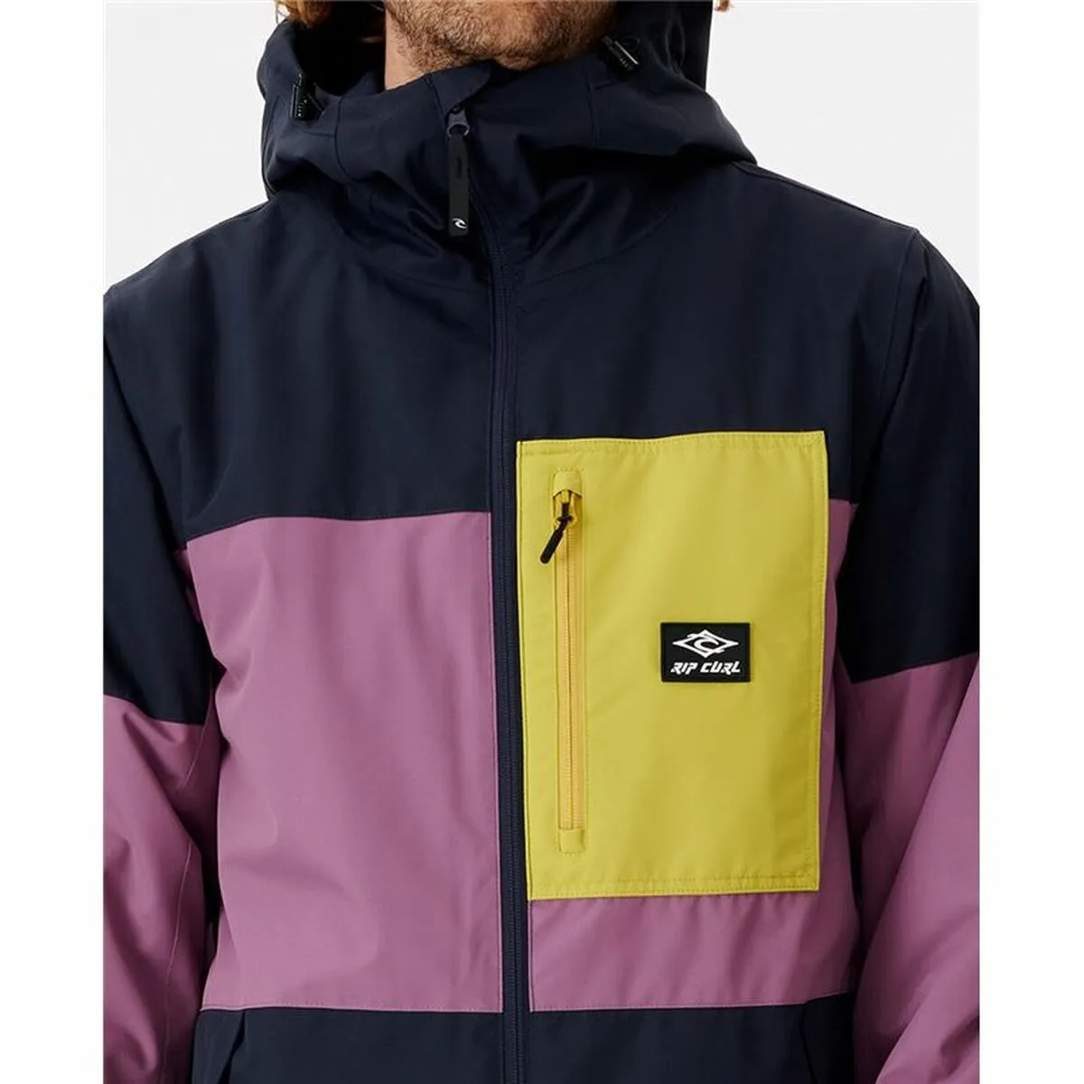 Men'S Sports Jacket Rip Curl Notch Up Dark Blue