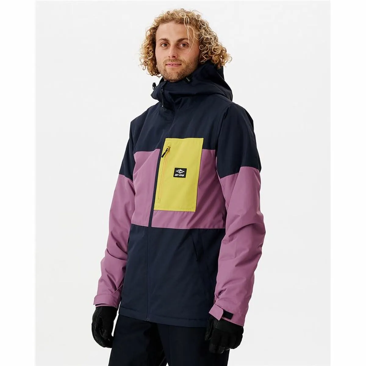 Men'S Sports Jacket Rip Curl Notch Up Dark Blue
