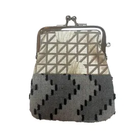 NUNO Coin Purse: "OriOri" (Gold/Gray)