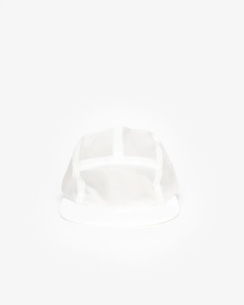 Nylon Jet Cap in White