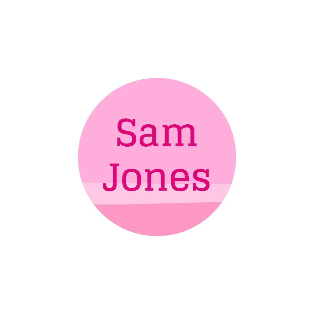 Ombre Clothing Labels