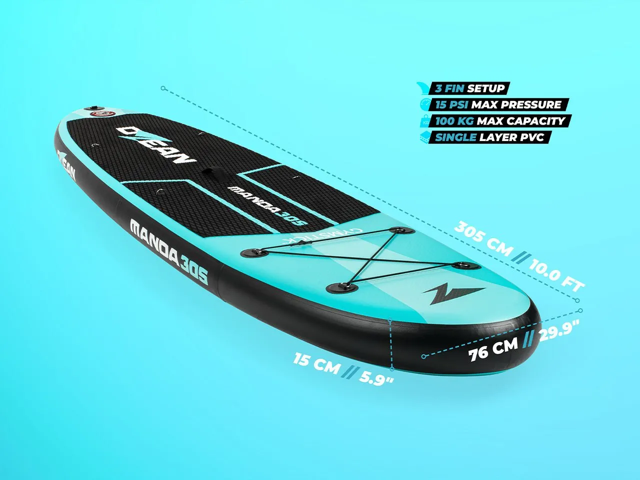 Ozean Manda 305 SUP brett