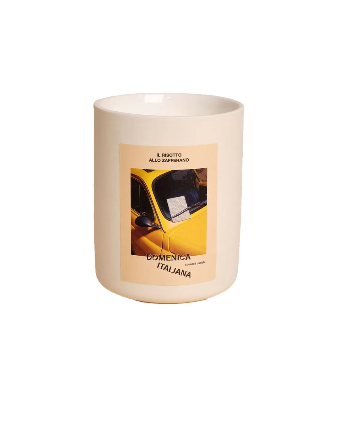 "Risotto allo Zafferano" candle