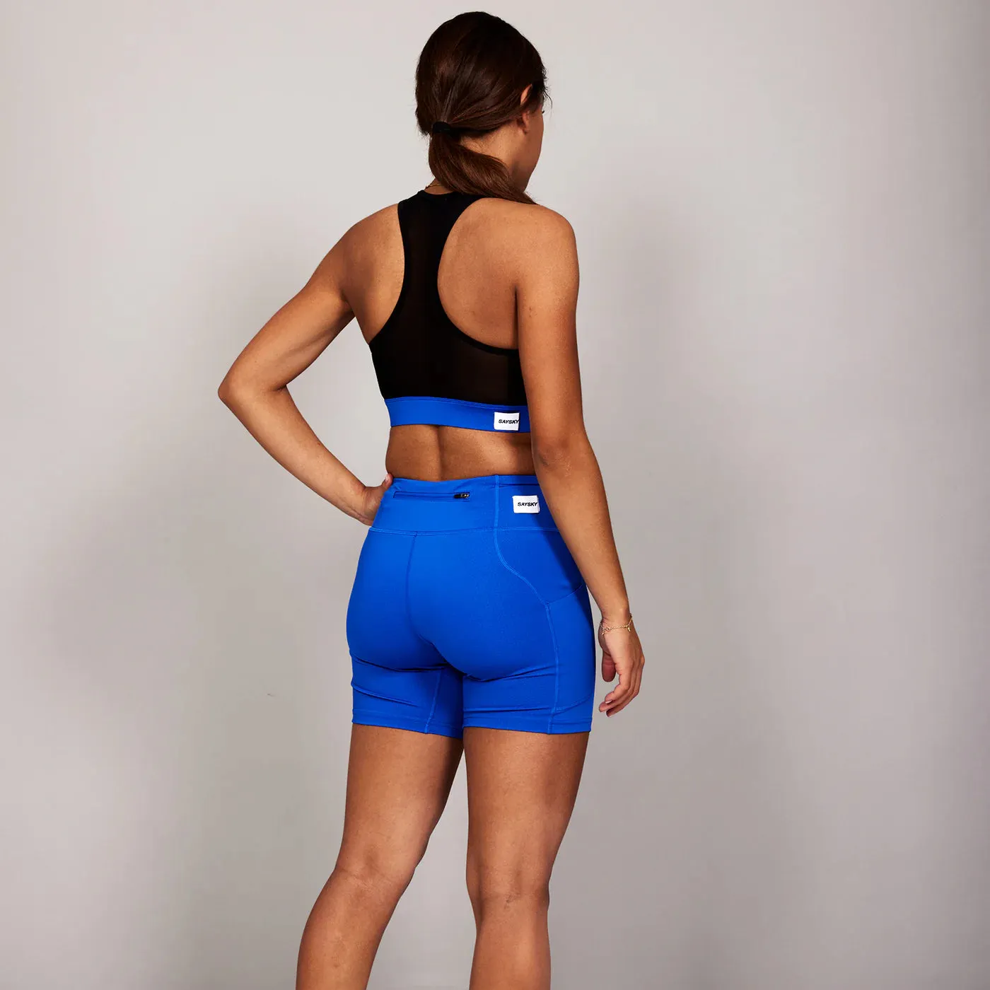 Saysky | Logo Combat Sports Bra | Cobalt Blue | Dames