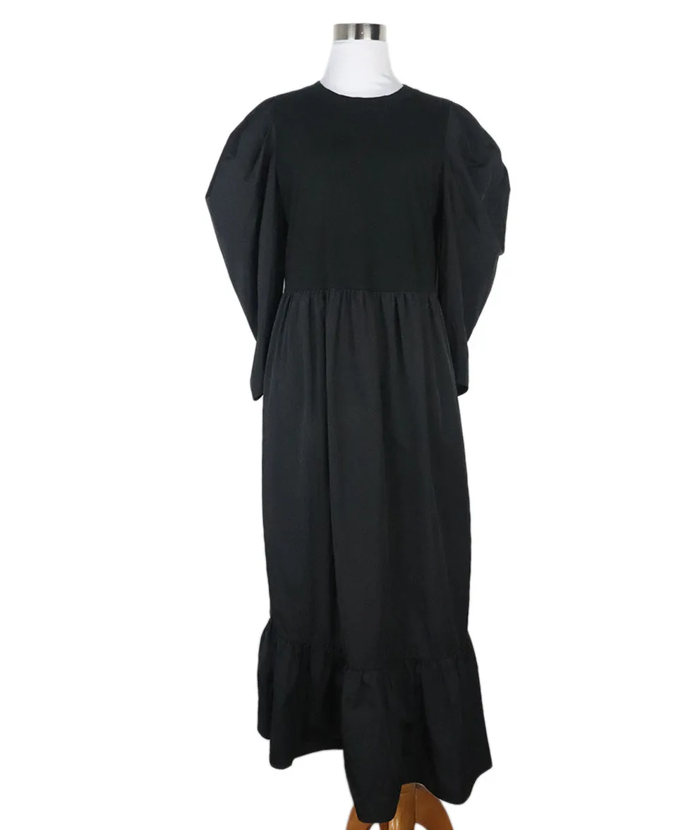 Sea Black Nylon Cotton Dress sz 6