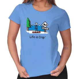 Snowboarder Ladies T-Shirt