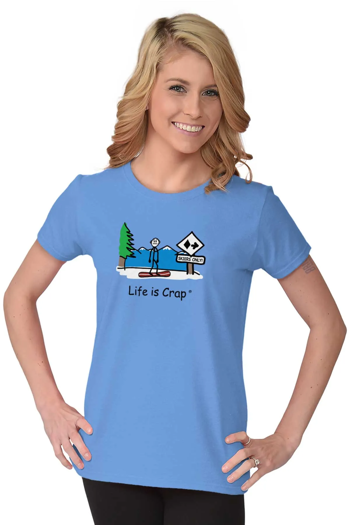 Snowboarder Ladies T-Shirt