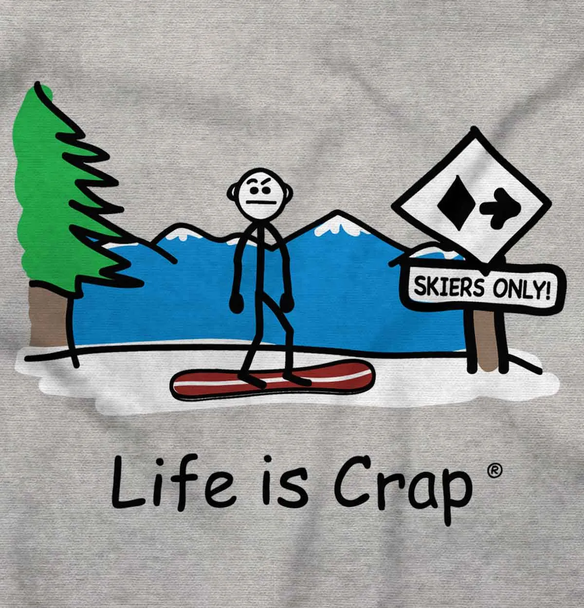 Snowboarder Long Sleeve Tee
