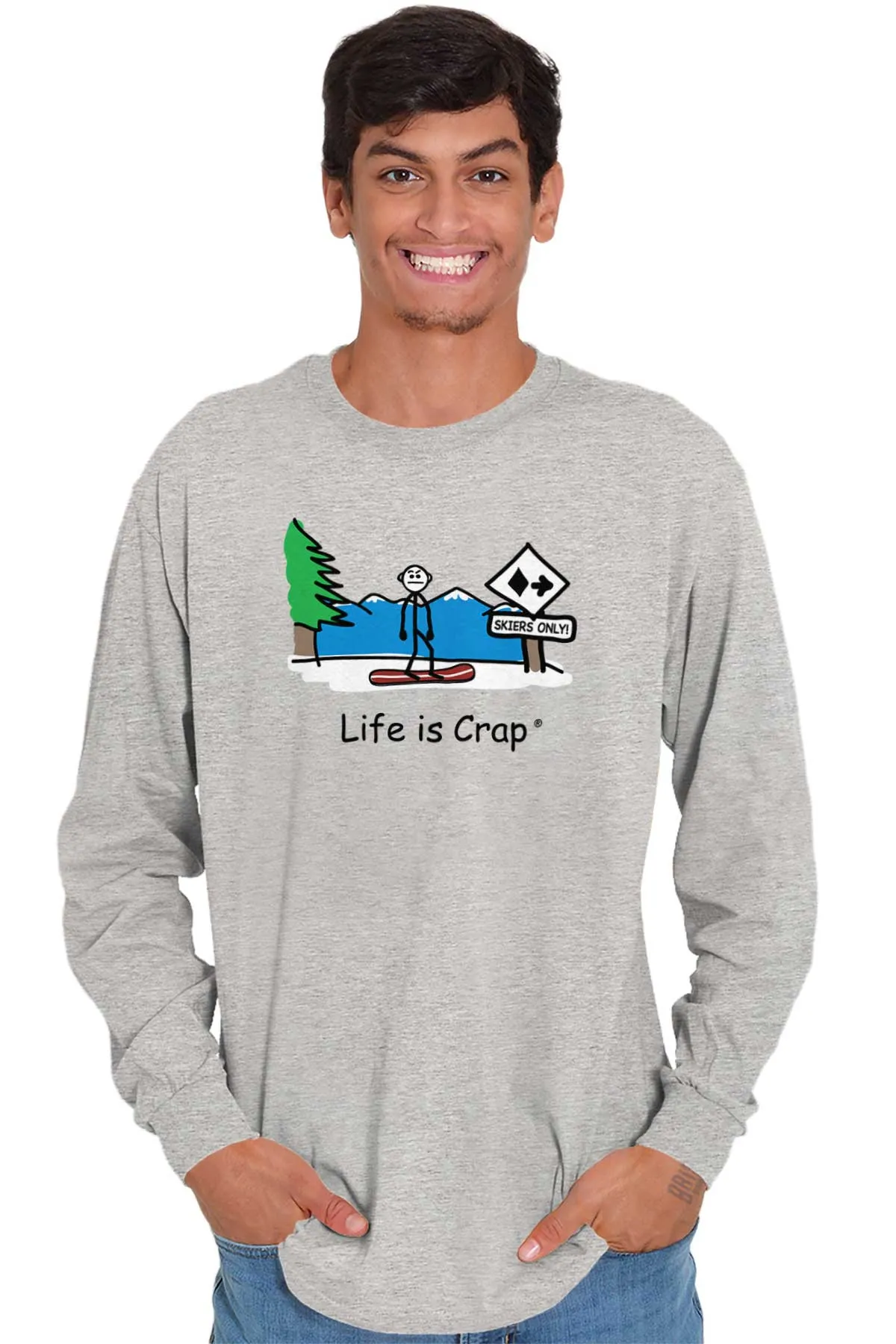 Snowboarder Long Sleeve Tee