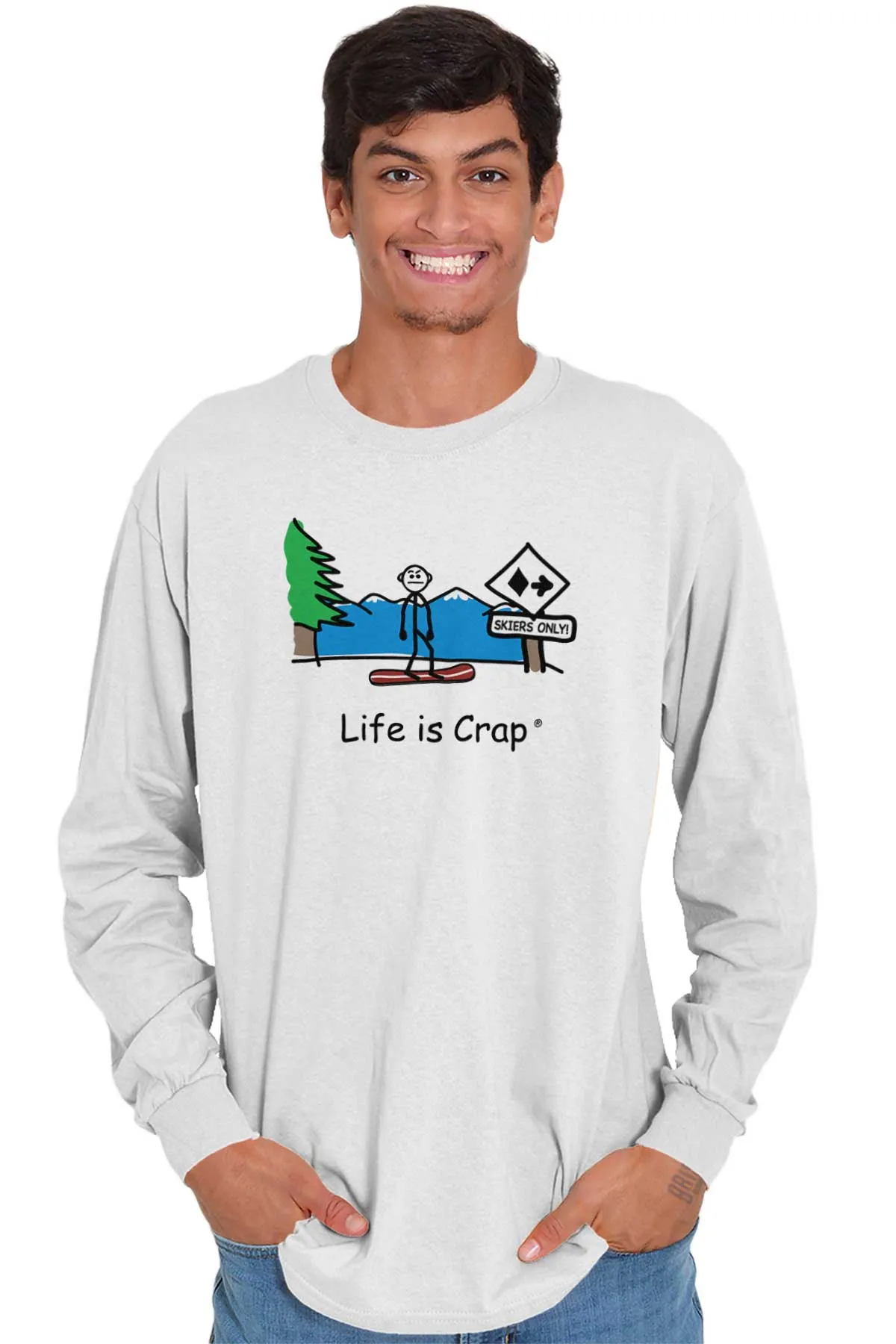 Snowboarder Long Sleeve Tee