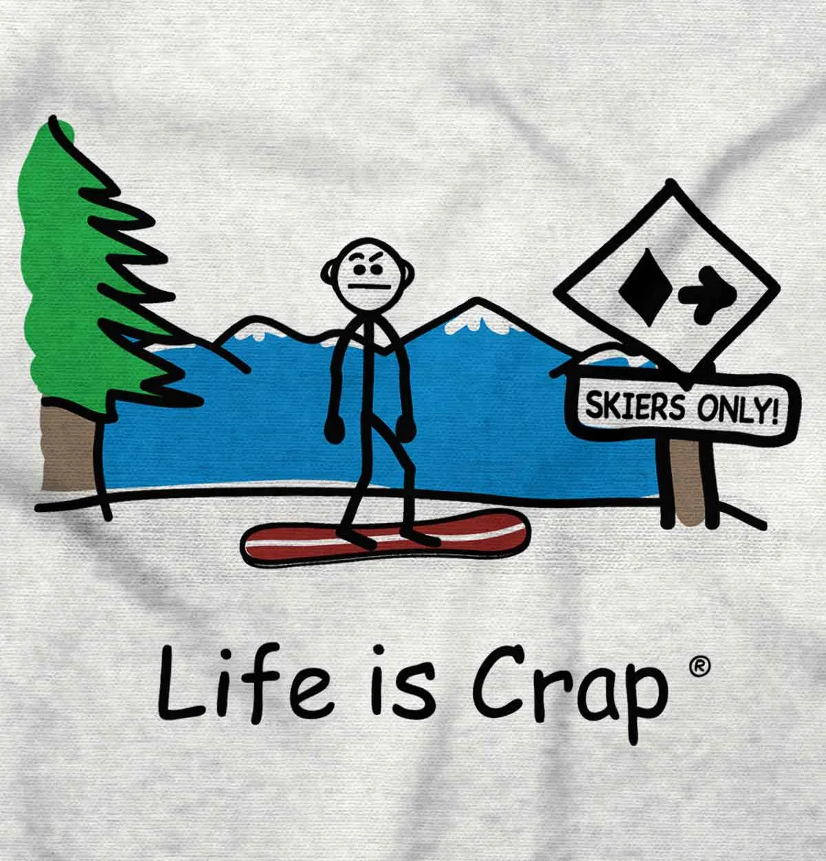 Snowboarder Long Sleeve Tee