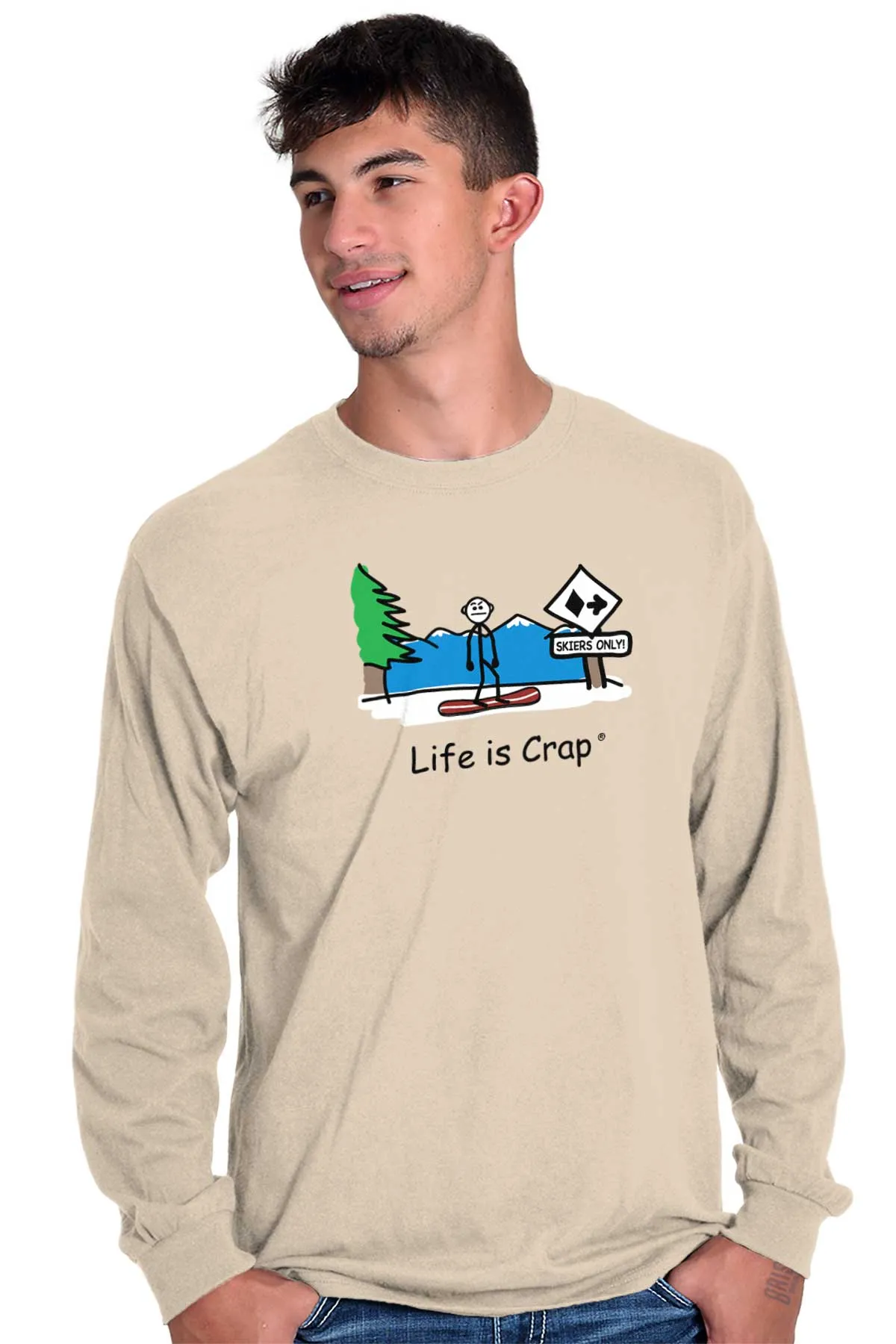 Snowboarder Long Sleeve Tee