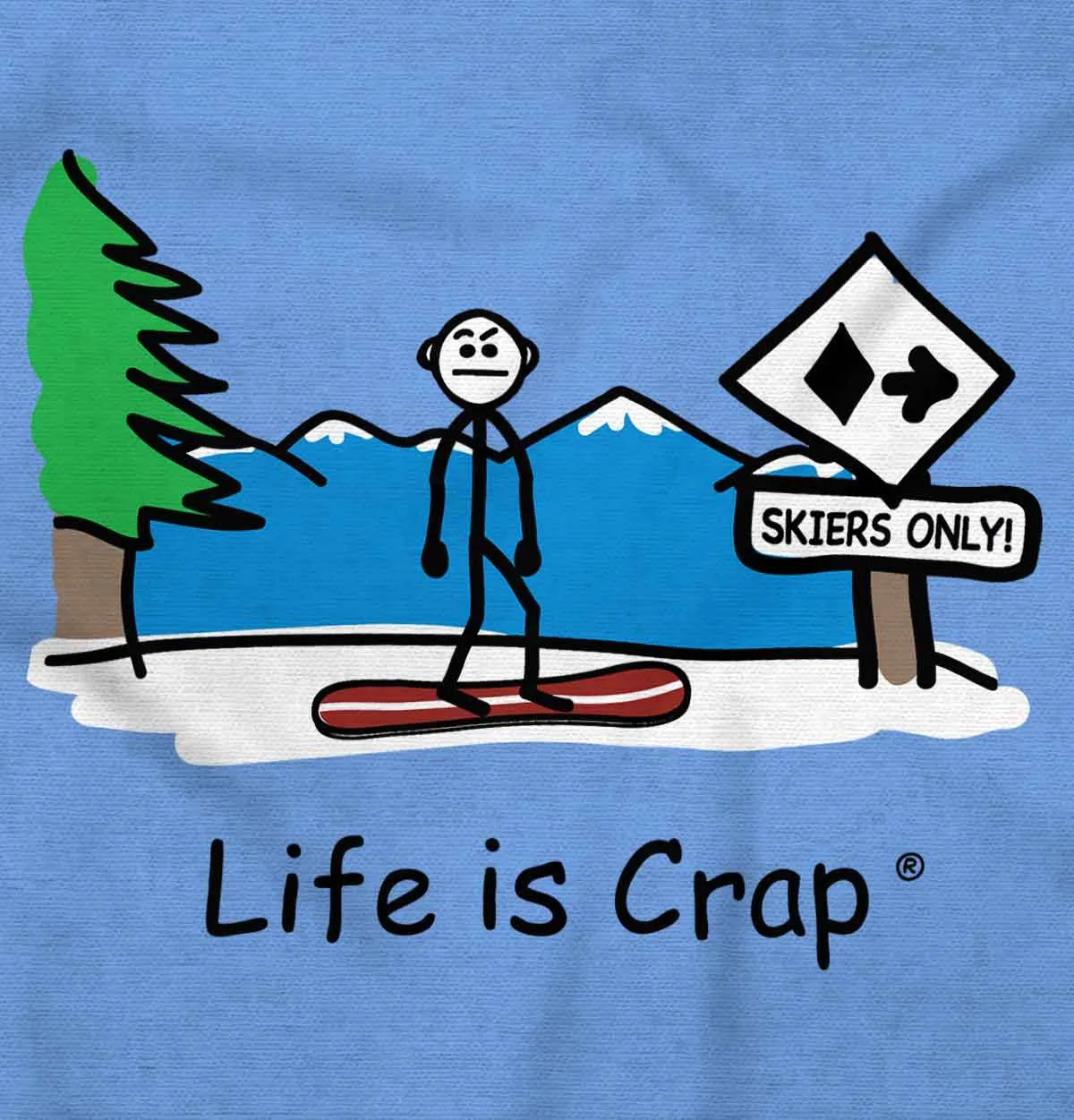 Snowboarder Long Sleeve Tee