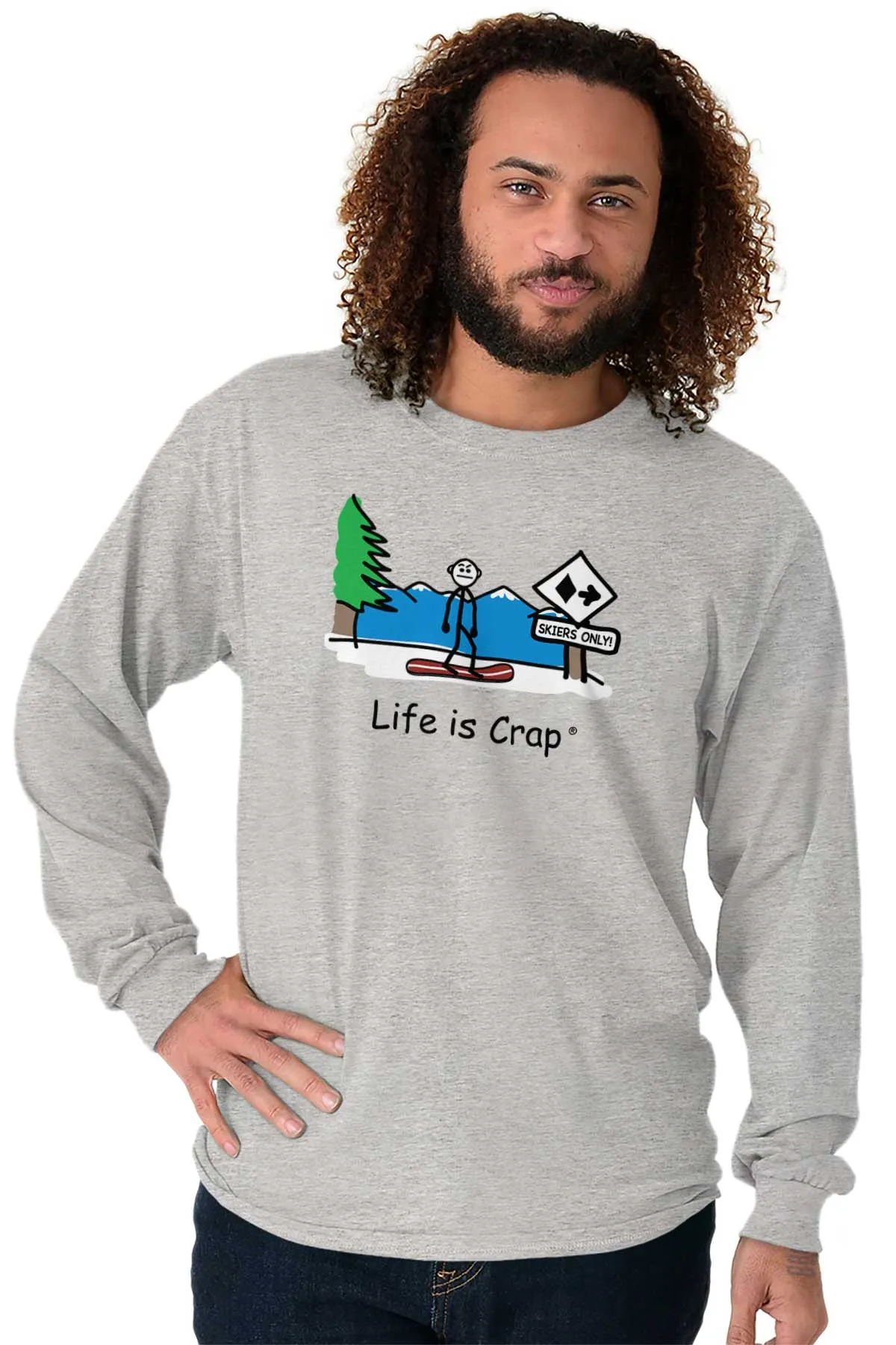 Snowboarder Long Sleeve Tee
