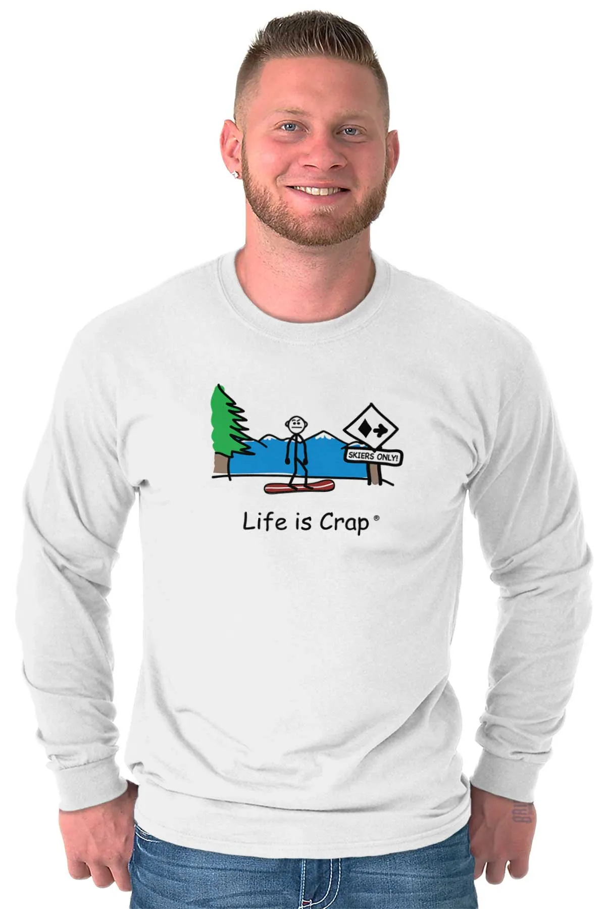 Snowboarder Long Sleeve Tee