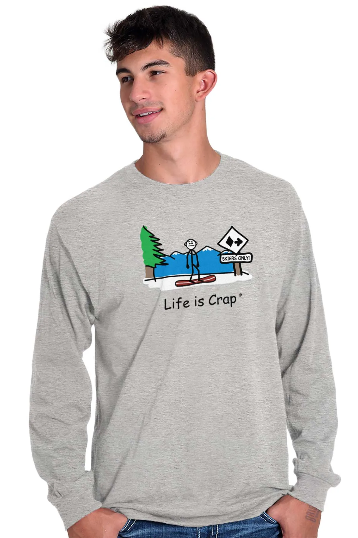 Snowboarder Long Sleeve Tee