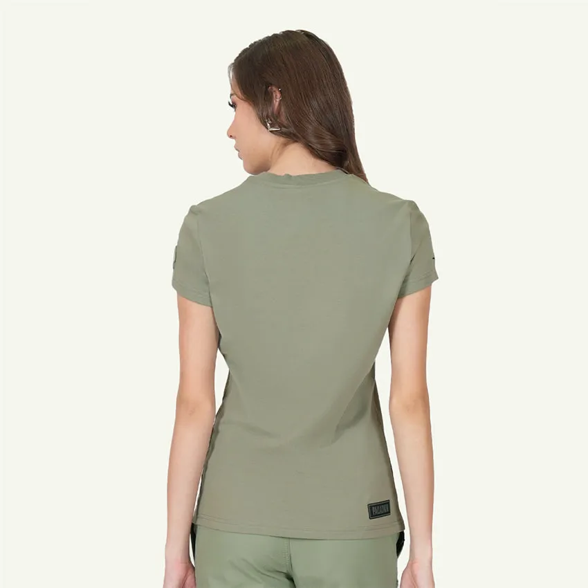 S/S TEE AVN PATCH WOMEN'S T-SHIRT -  VETIVER