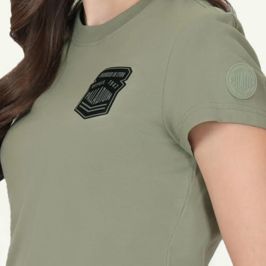 S/S TEE AVN PATCH WOMEN'S T-SHIRT -  VETIVER
