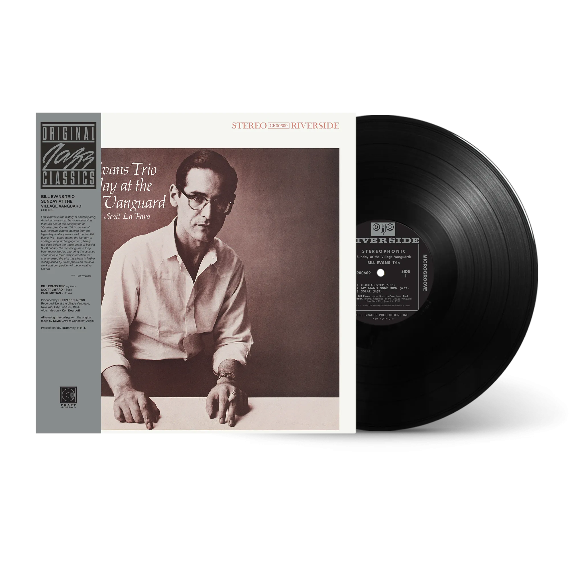 Sunday At The Village Vanguard (Original Jazz Classics Series) (180g LP)
