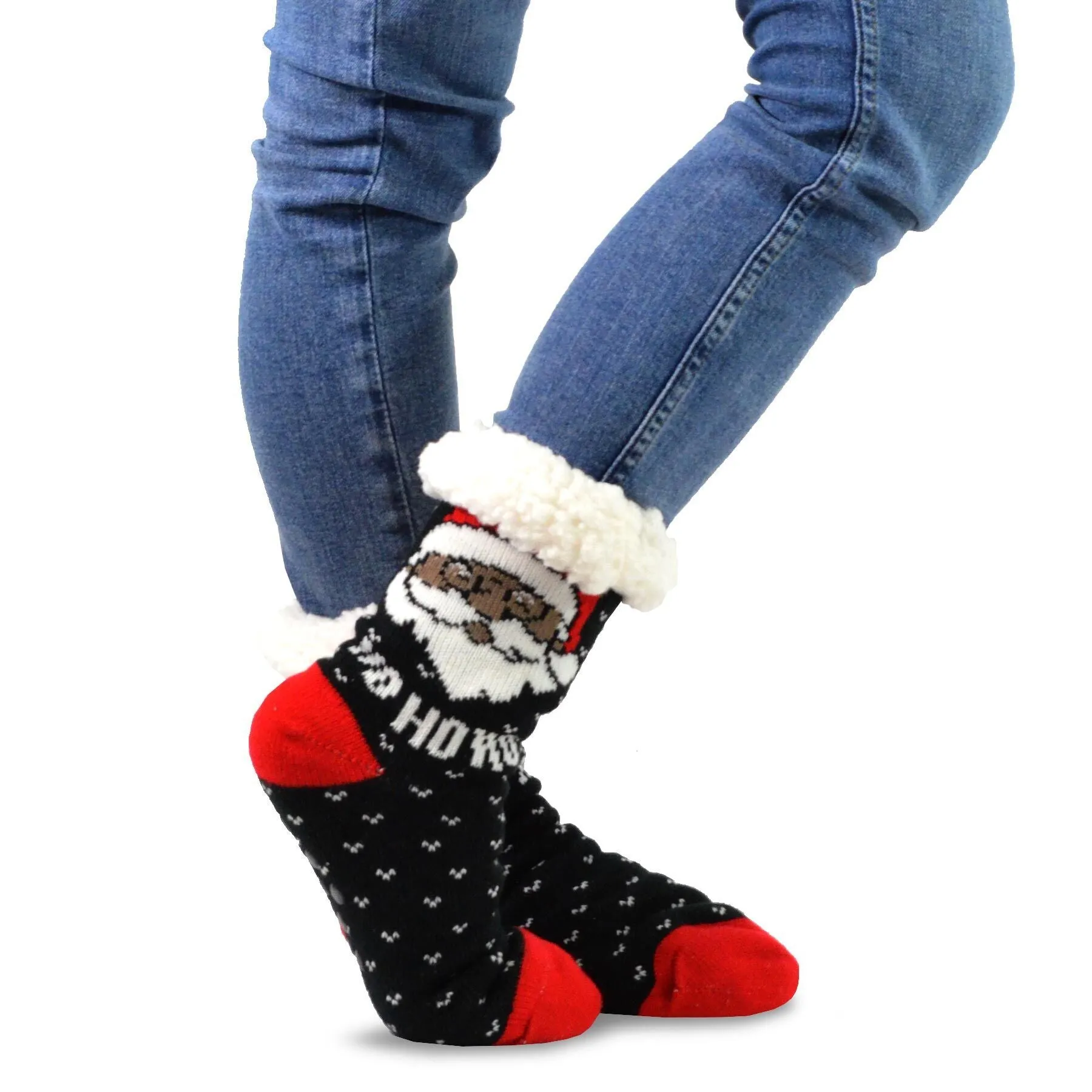 TeeHee Socks Women's Double Layered Polyester Crew Assorted 3-Pack (X1297)