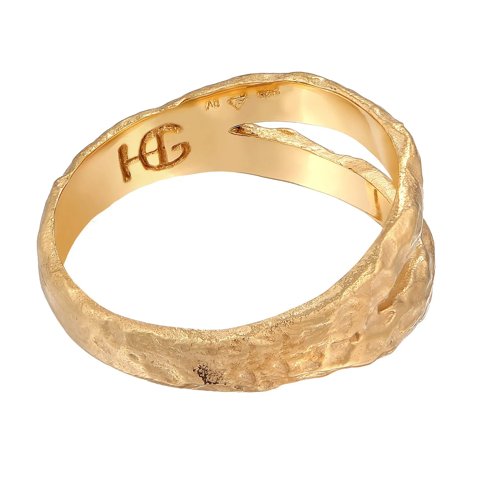 Twin Ring, light finish