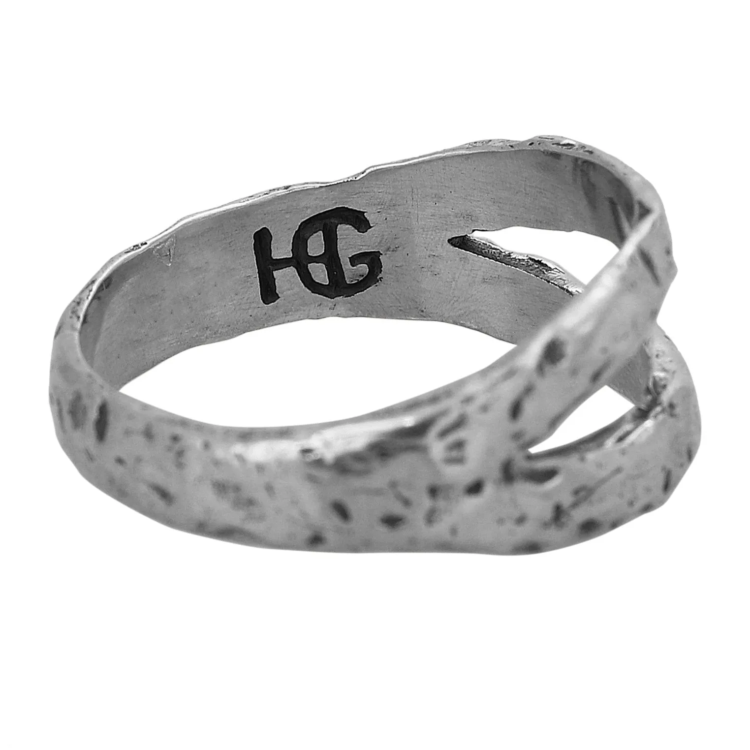 Twin Ring, light finish