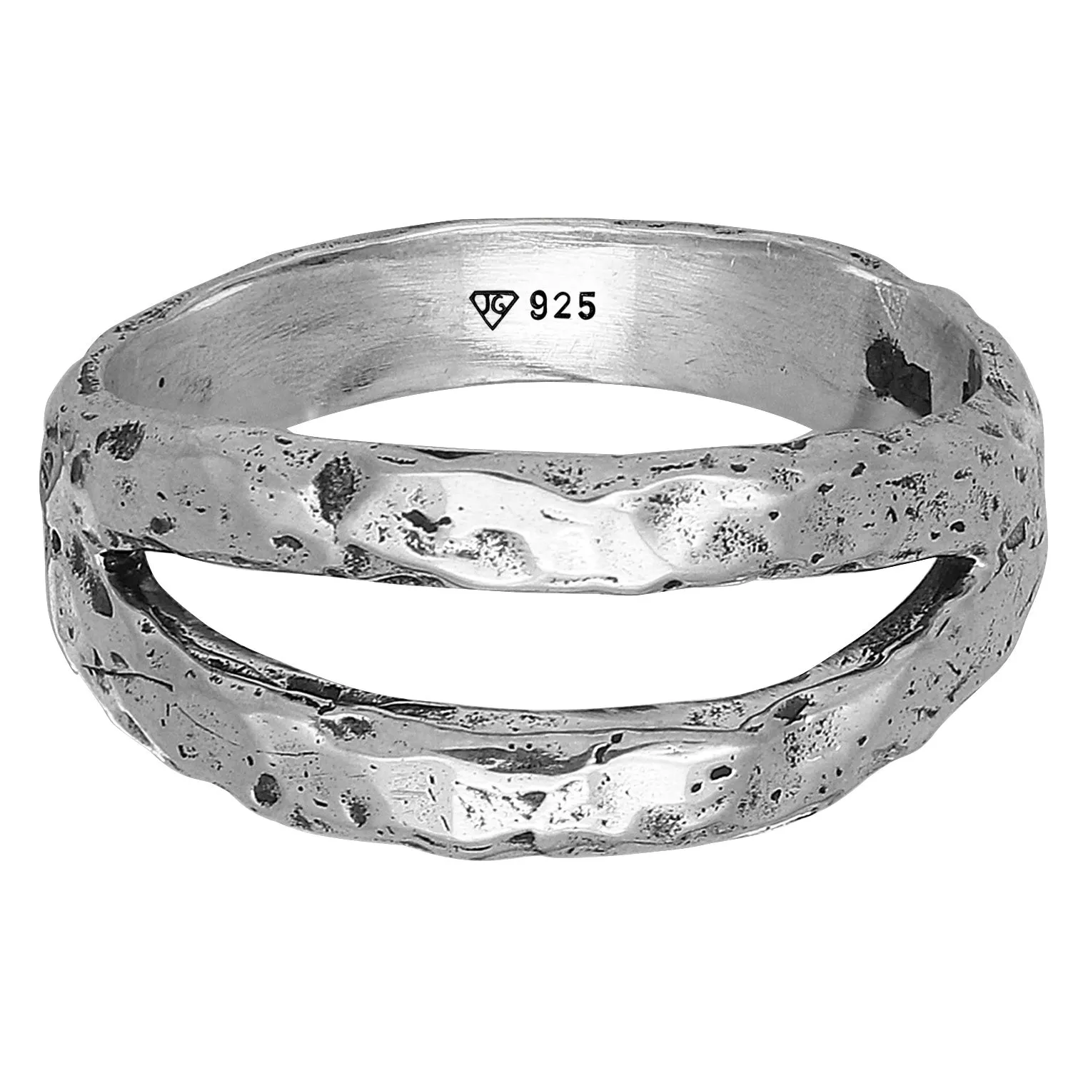 Twin Ring, light finish
