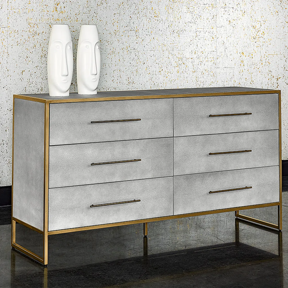 Venice Dresser by Sunpan Grey